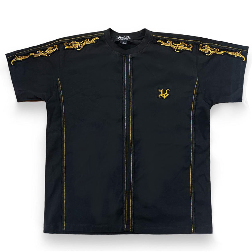 T-SHIRT BARROC EMPIRE BLACK VERDETTE