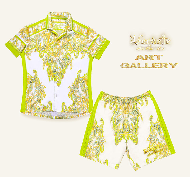 SHIRTS CARNIVAL BARROC GREEN VERDETTE