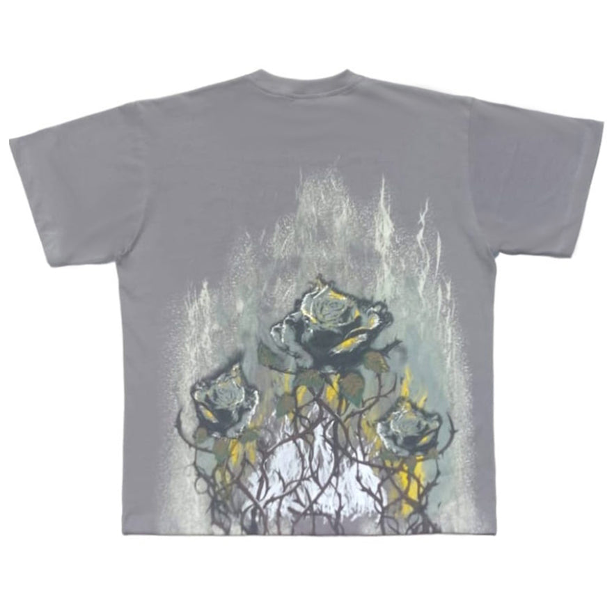 T-SHIRT ROSES BURN VERDETTE